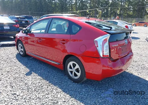 2012 Toyota Prius Four z USA, uszkodzony, nr VIN JTDKN3DU2C5387800